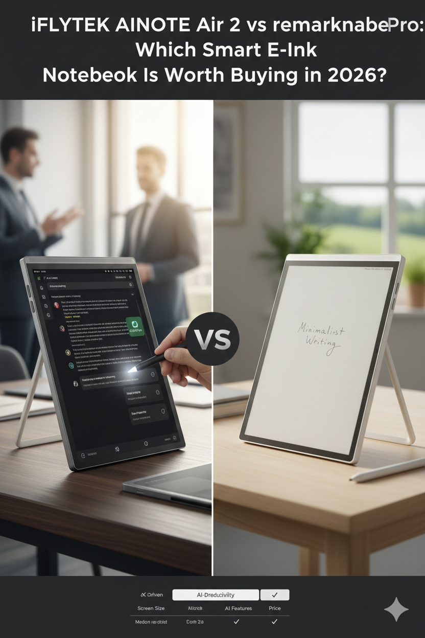 IFLYTEK AINOTE 2 Office Notebook Electronic Notes Meeting Notebook Note Taking 10.65" Flexible E-Ink Paper Screen - 44