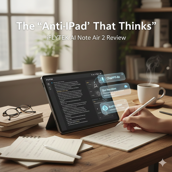iFLYTEK AINOTE Air 2 Review: The Smart E-Ink Notebook Redefining AI Note-Taking